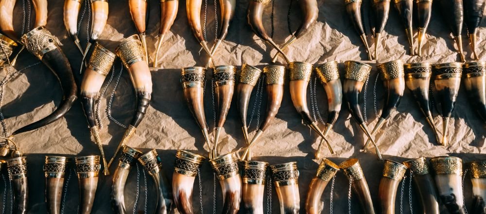 Where to Buy Unique Handcrafted Drinking Horns